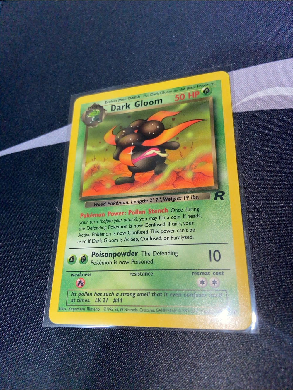 vintage Dark Gloom (Card Number 36/82)Team Rocket